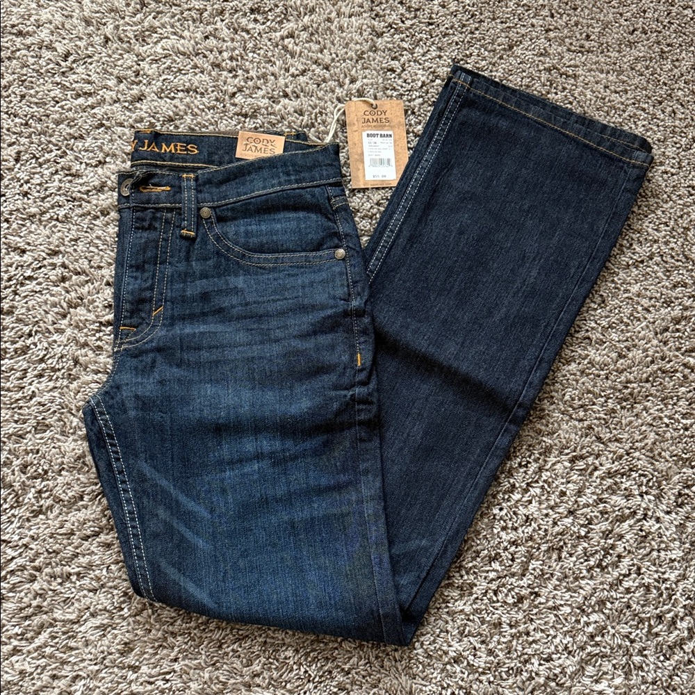 Mens Cody James Slim Boot Jeans